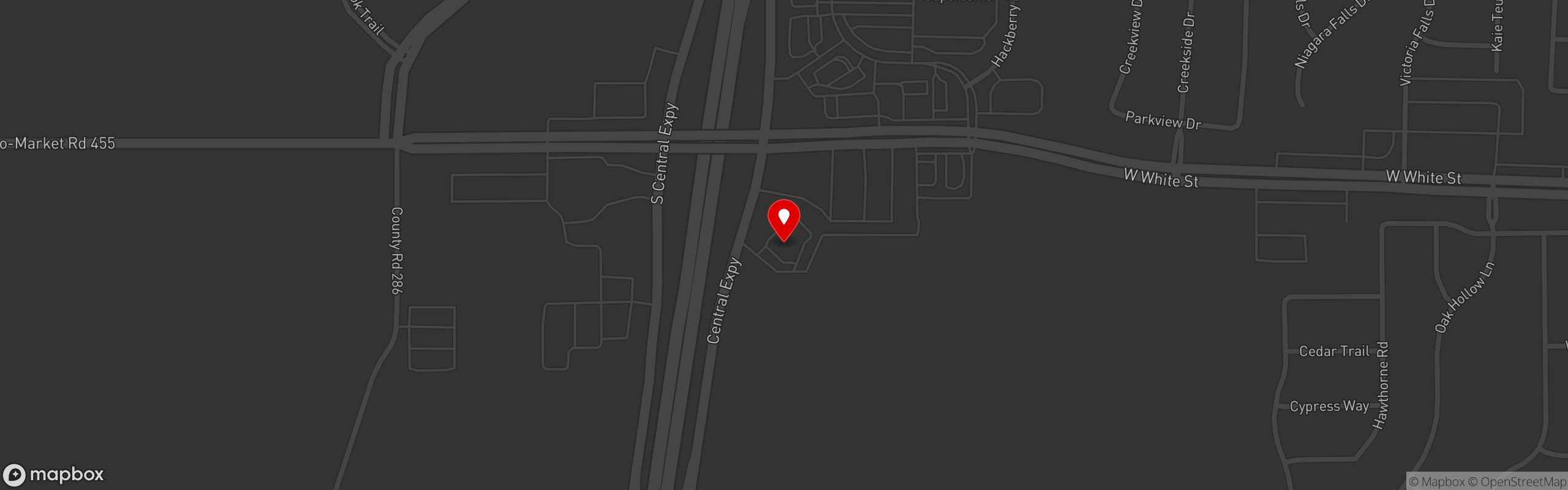 Street map pinning Cantina Lime in Anna, TX