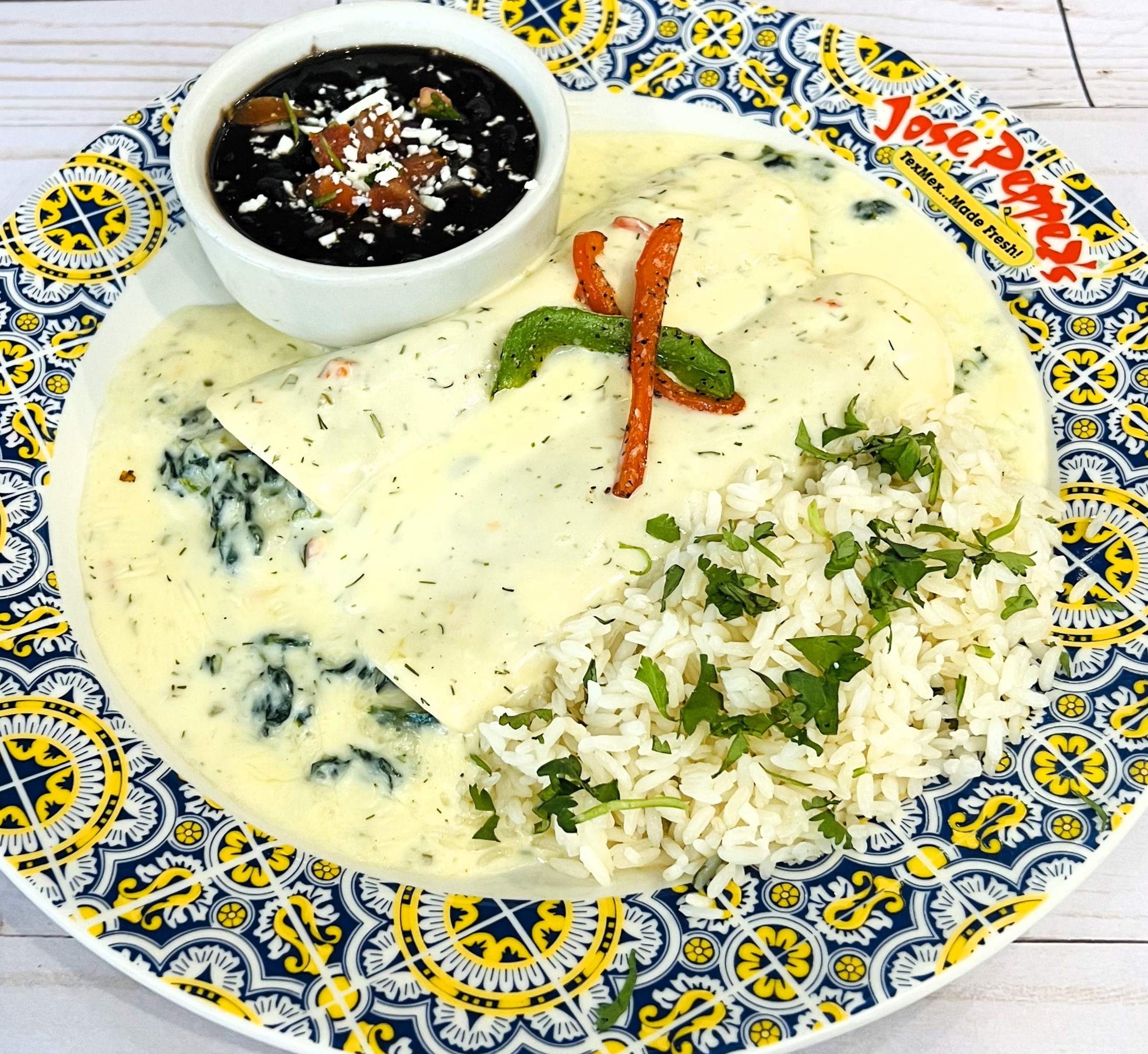 Puffy Taco Tuesday menu - Jose Pepper's