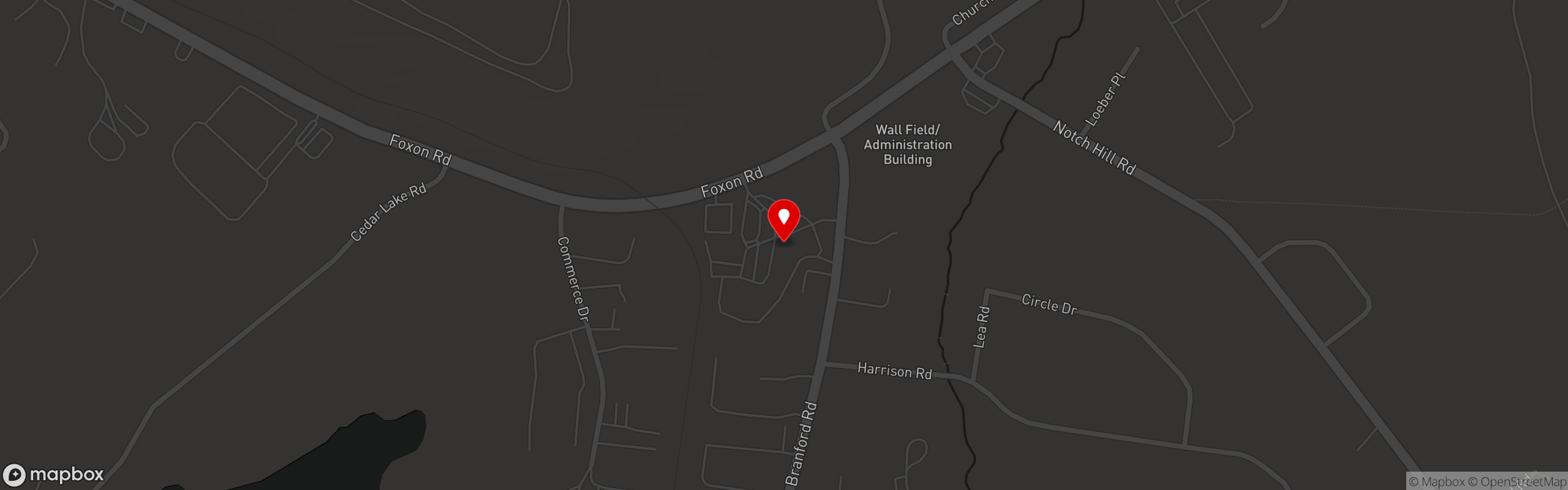 Street map pinning Nataz in North Branford