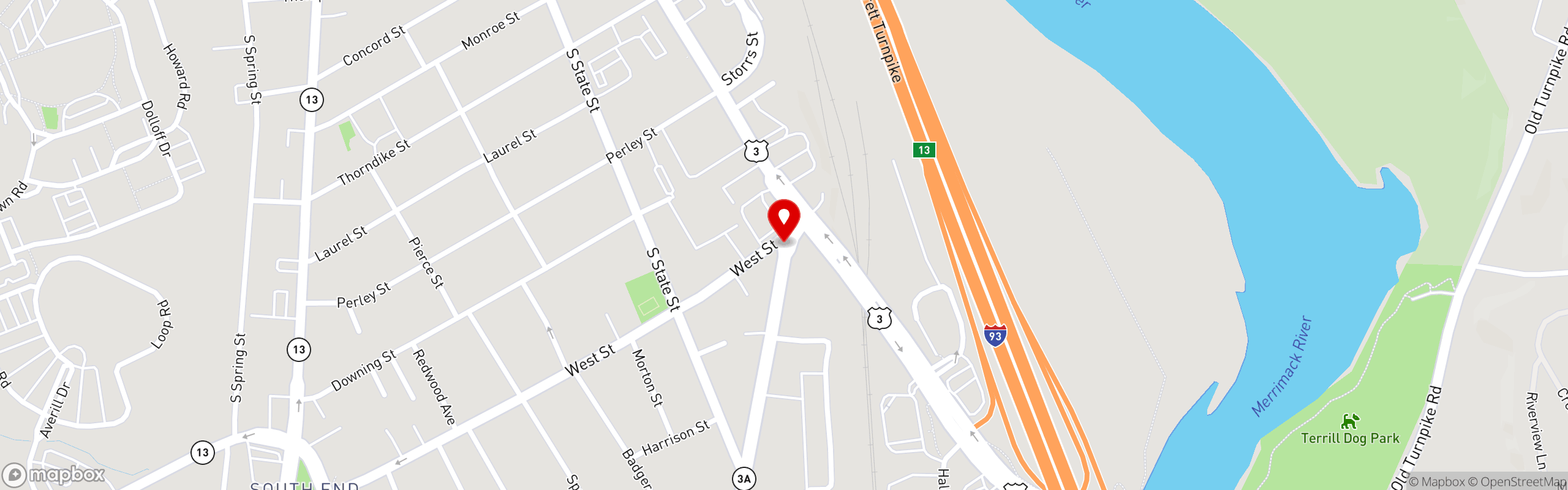 Street map pinning The Barley House Restaurant & Tavern in The Barley House