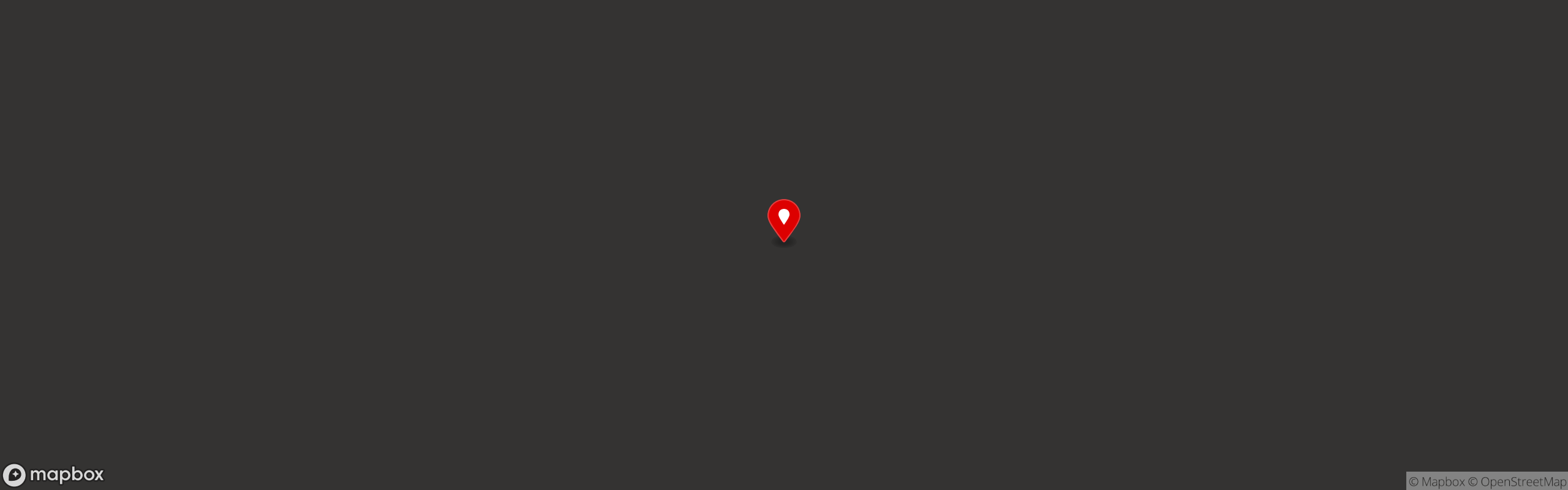 Street map pinning Teppan Steak House in Oxnard, CA