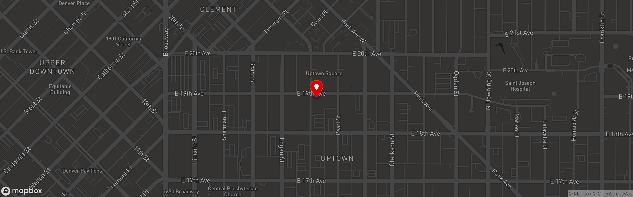 Street map pinning Xiquita Restaurant and Bar in Xiquita Restaurante y Bar