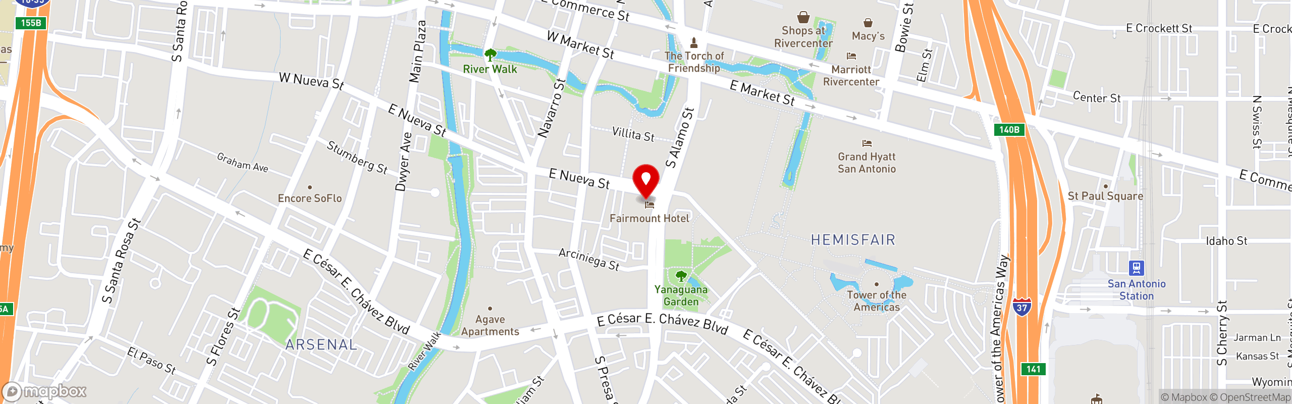 Street map pinning Silo in Silo Prime