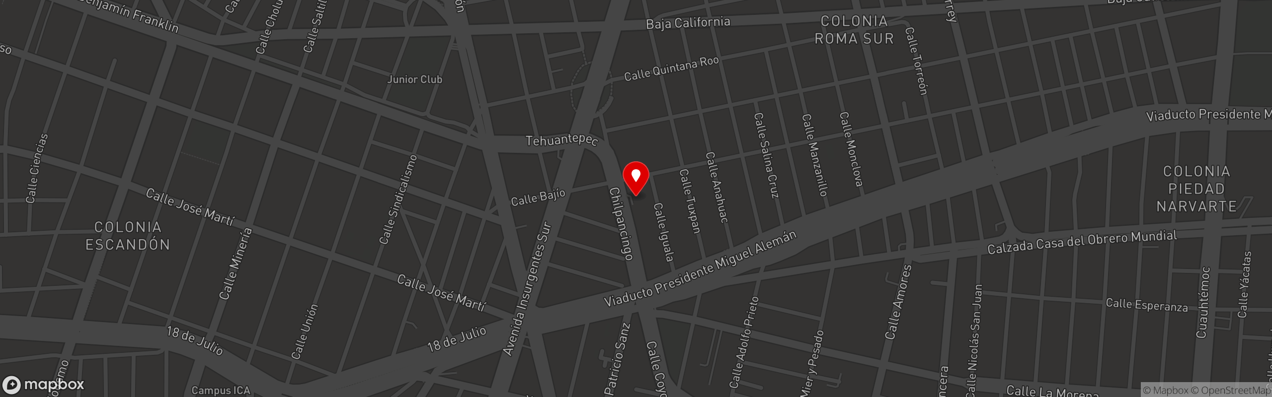 Map of location