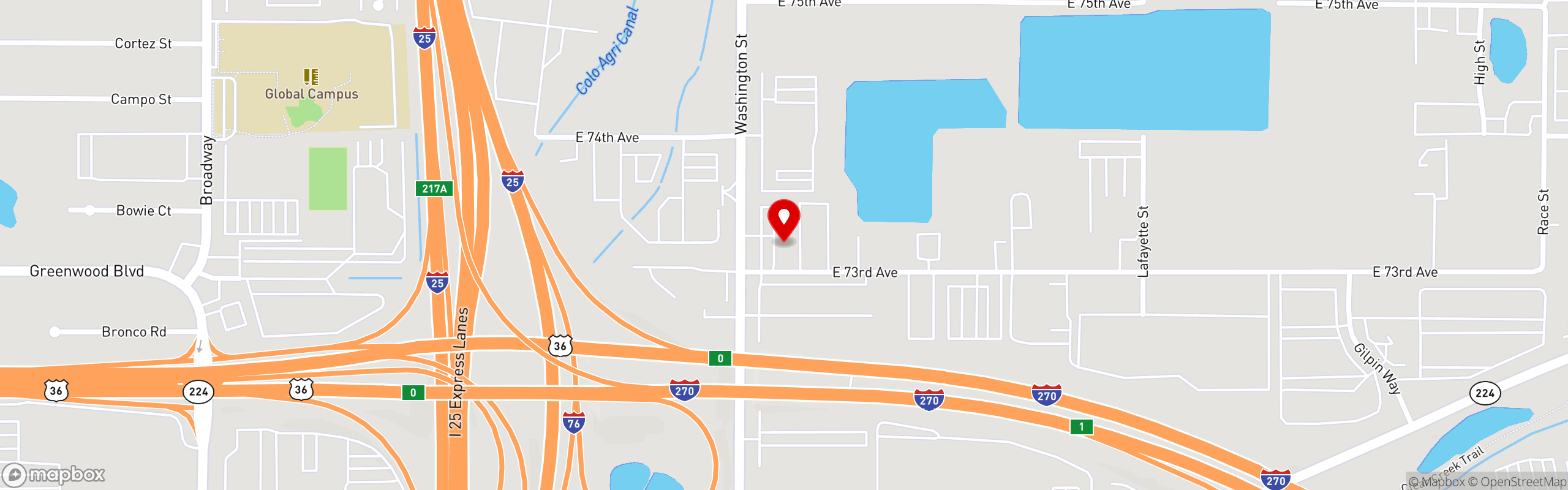 Street map pinning Paisano Sausage Company in Paisano Sausage Co.