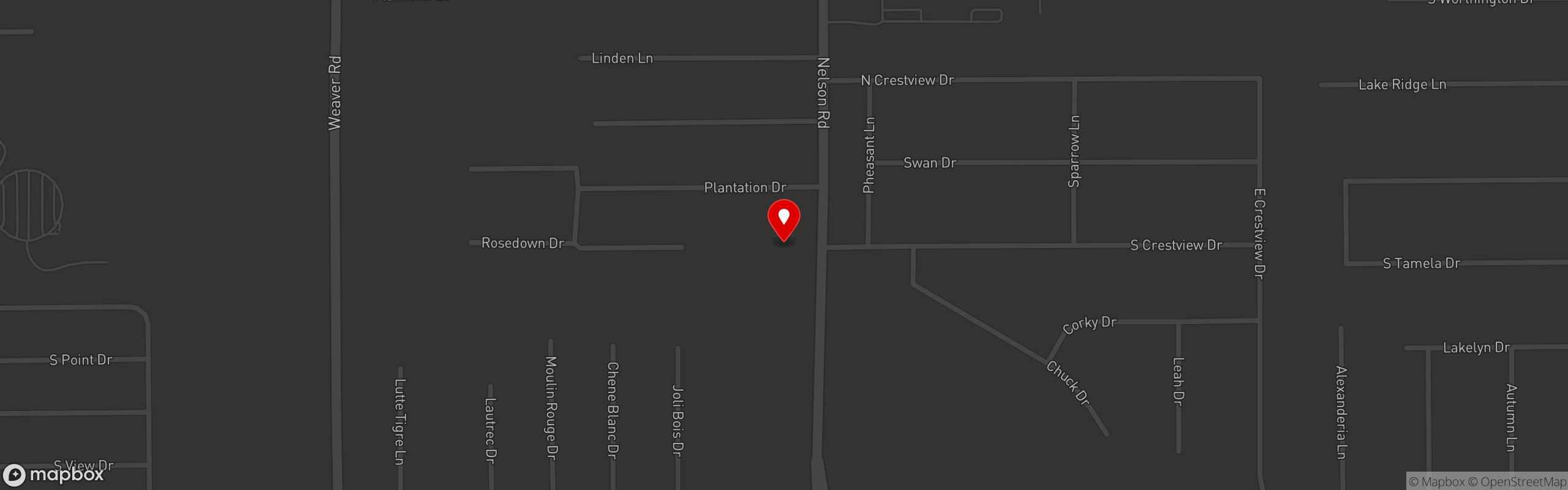 Street map pinning El Dorado Bar & Grill in El Dorado Bar & Grill
