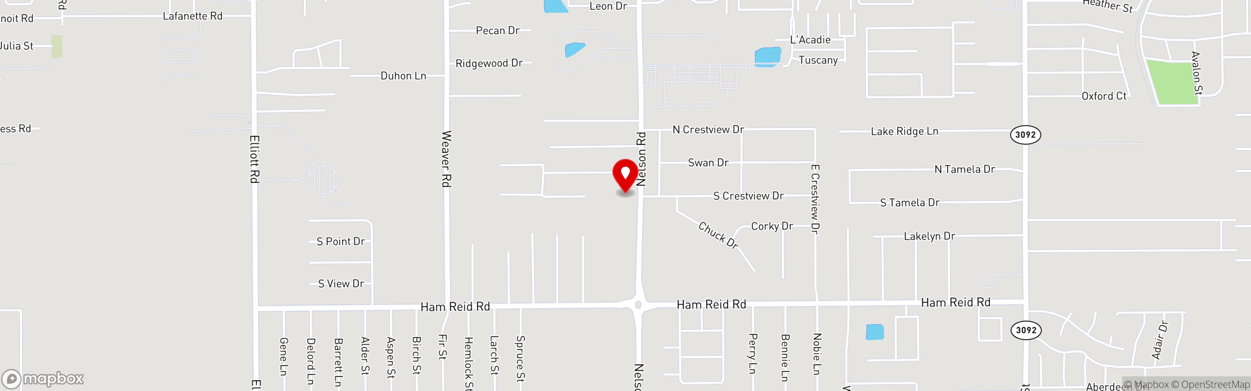 Street map pinning El Dorado Bar & Grill in El Dorado Bar & Grill