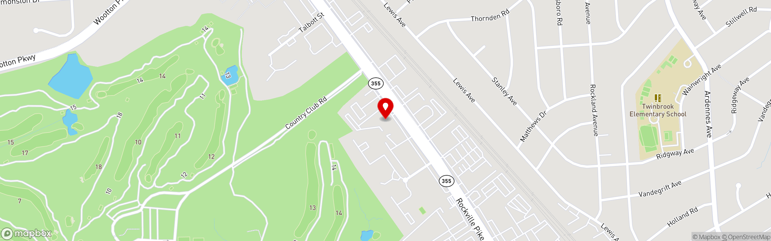 Street map pinning Crisp & Juicy in Crisp & Juicy - Rockville