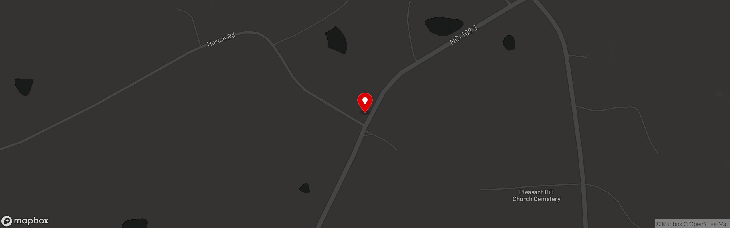 Street map pinning Rayfield Meat Center in Rayfield Meat Center