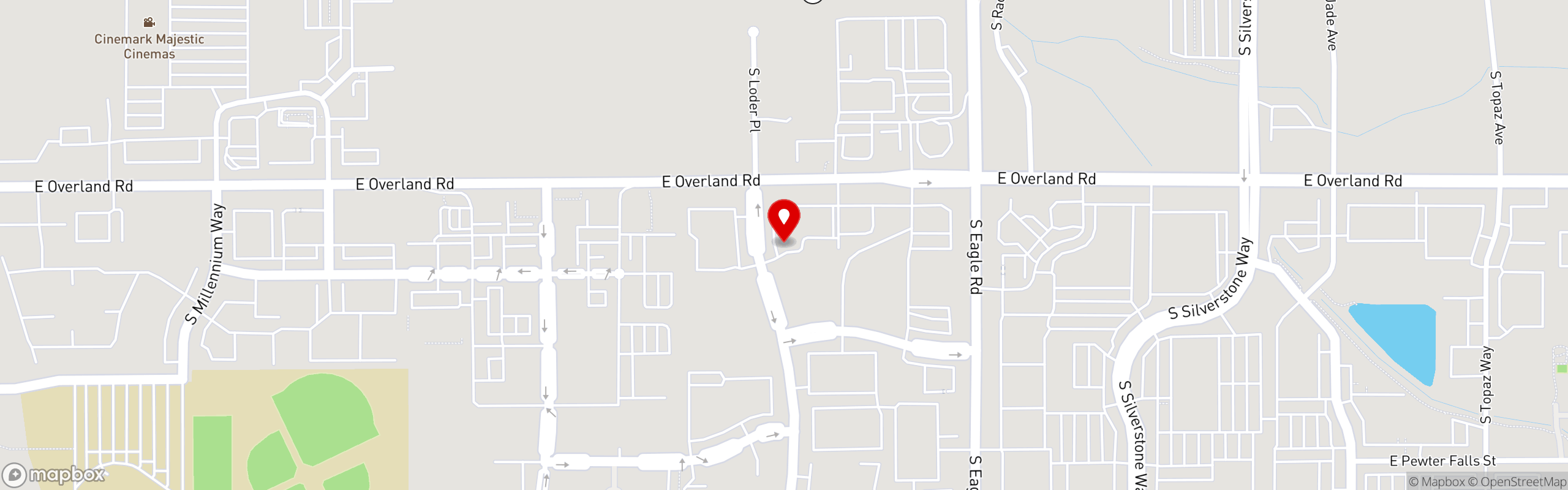 Street map pinning Moe Joe's Breakfast Eatery in Moe Joe's Breakfast Eatery - Idaho