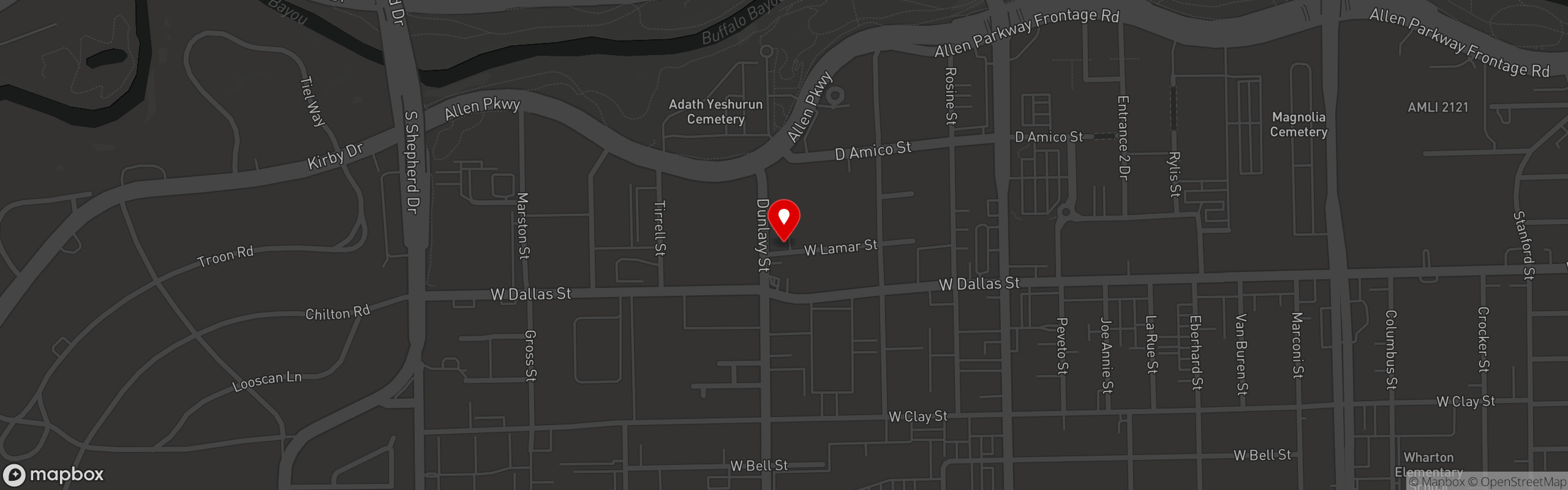Street map pinning Piggy's Kitchen & Bar in Piggy's Kitchen & Bar