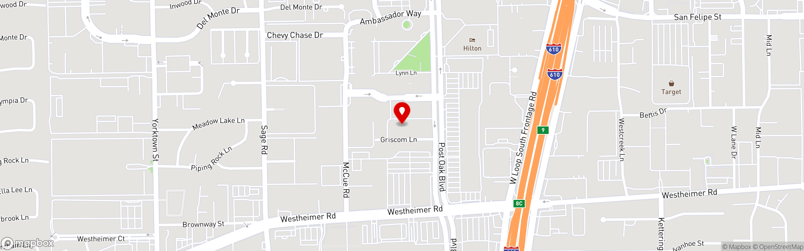 Street map pinning Caracol in Caracol