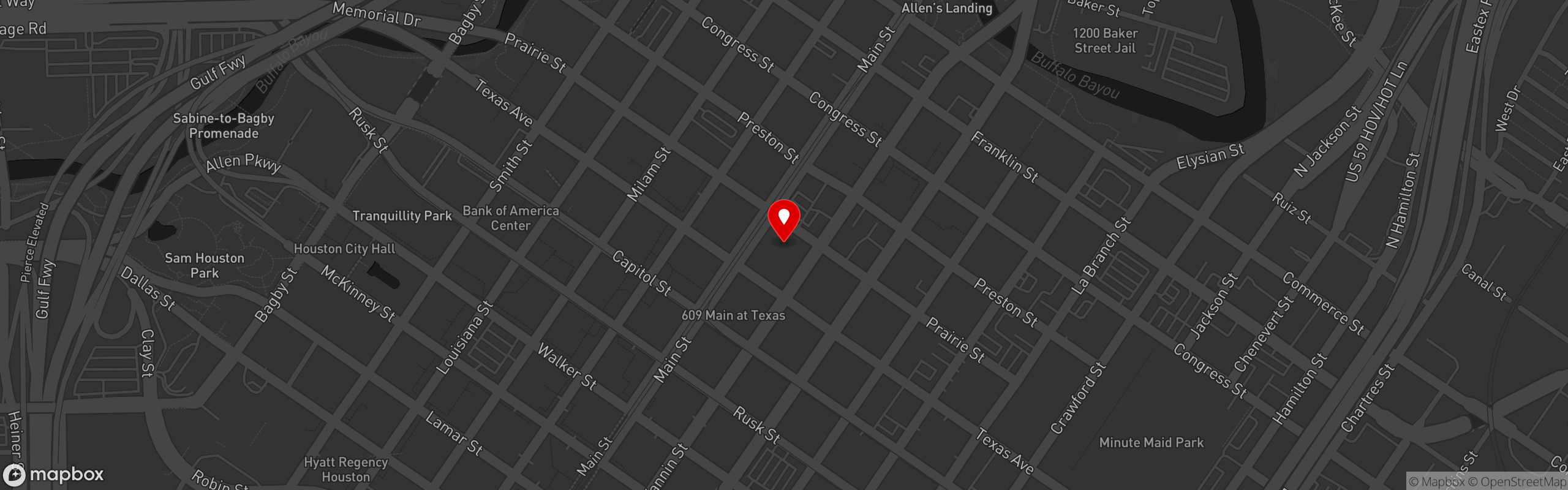 Street map pinning Birria Los Primos in Birria Los Primos (inside Underground Hall)