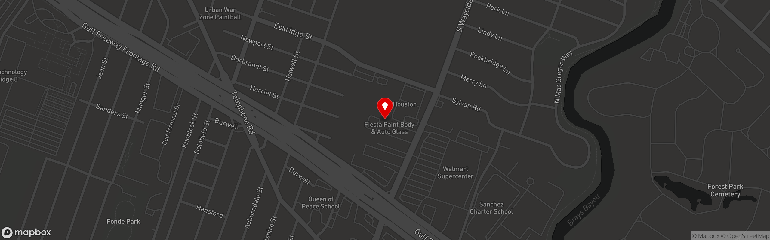 Street map pinning Birria Los Primos in Birria Los Primos (Wayside)