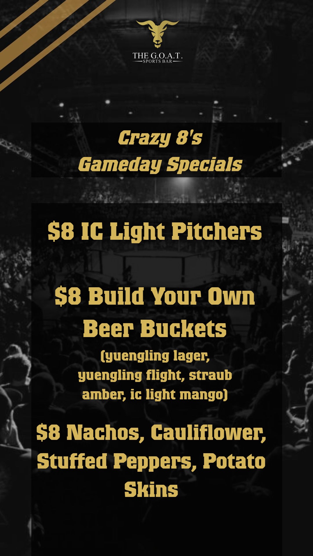 goat sports bar seven fields