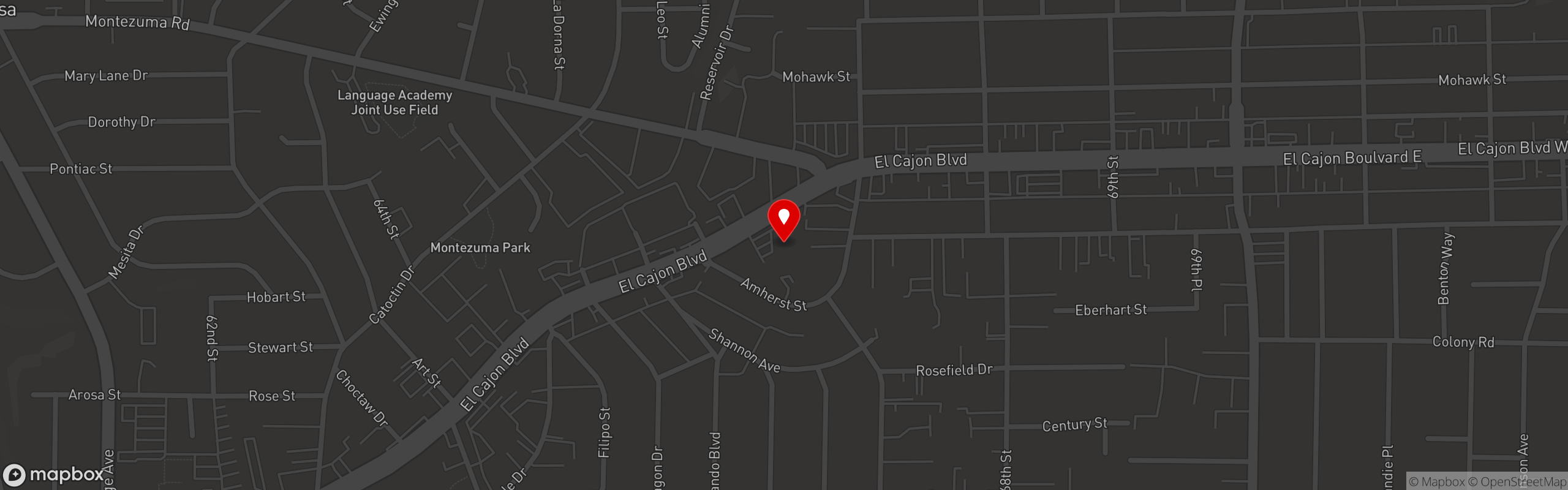 Street map pinning Boxing Crab in Boxing Crab