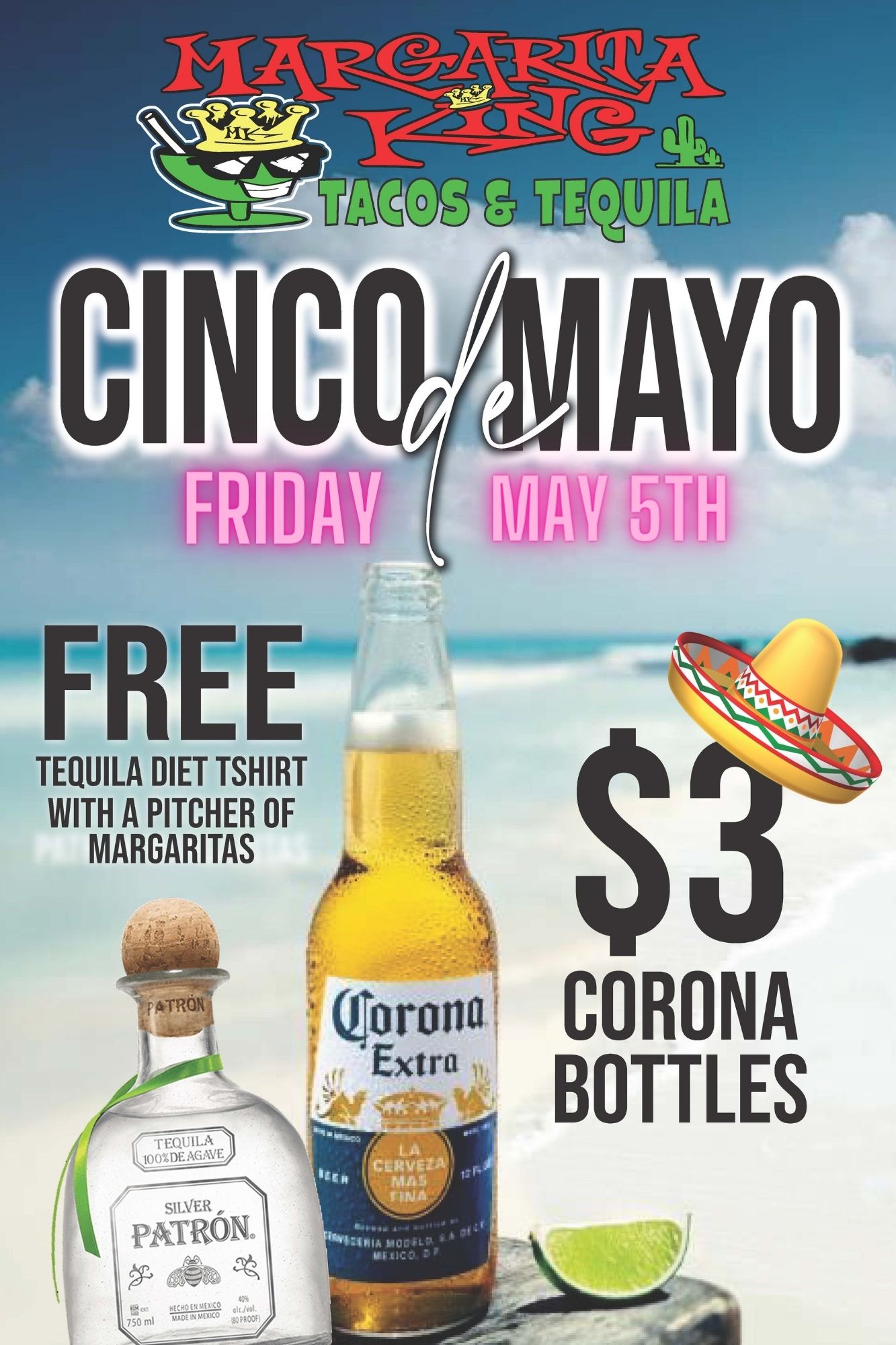 Happy Cinco De Mayo Corona Beers Hot Sale