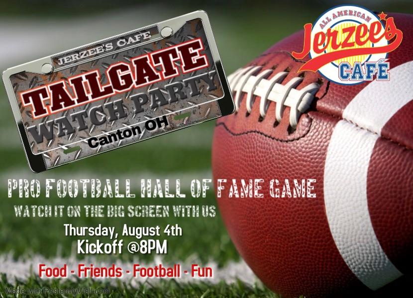 Pro Football HOF Game - Jerzee's Sports Grille - Sports Bar in OH