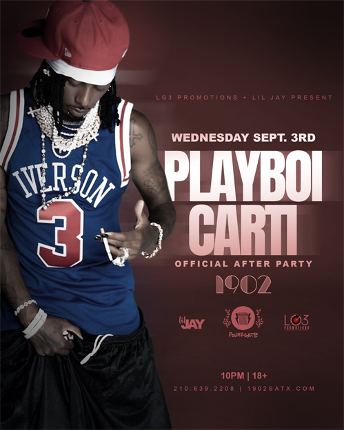 PLAYBOI CARTI @ 1902 - OFFICIAL AFTERPARTY - 1902 Nightclub