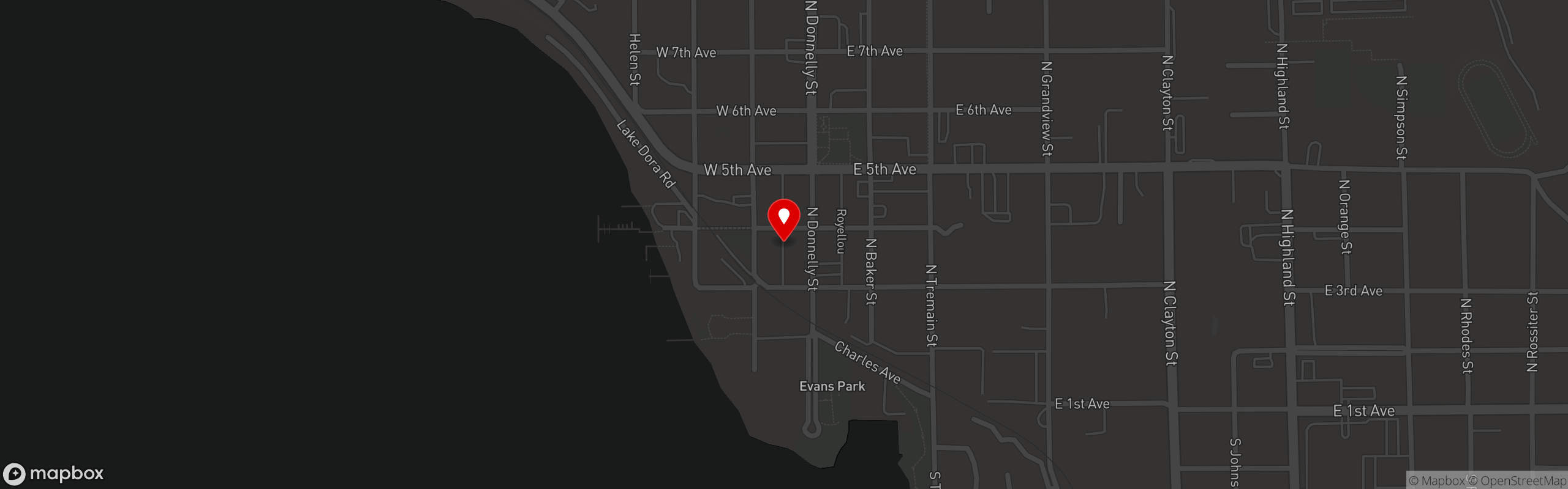 Street map pinning The Goblin Market Restaurant & Lounge in The Goblin Market Restaurant & Lounge