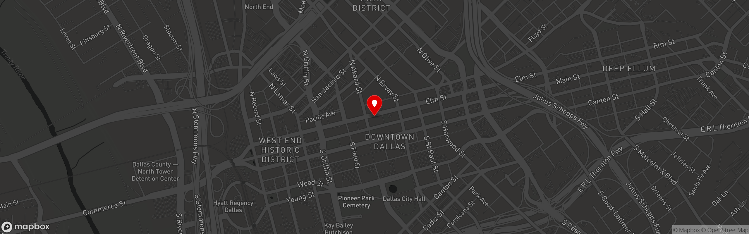 Street map pinning Beehive (Restaurant-Bar-Lounge) in Beehive