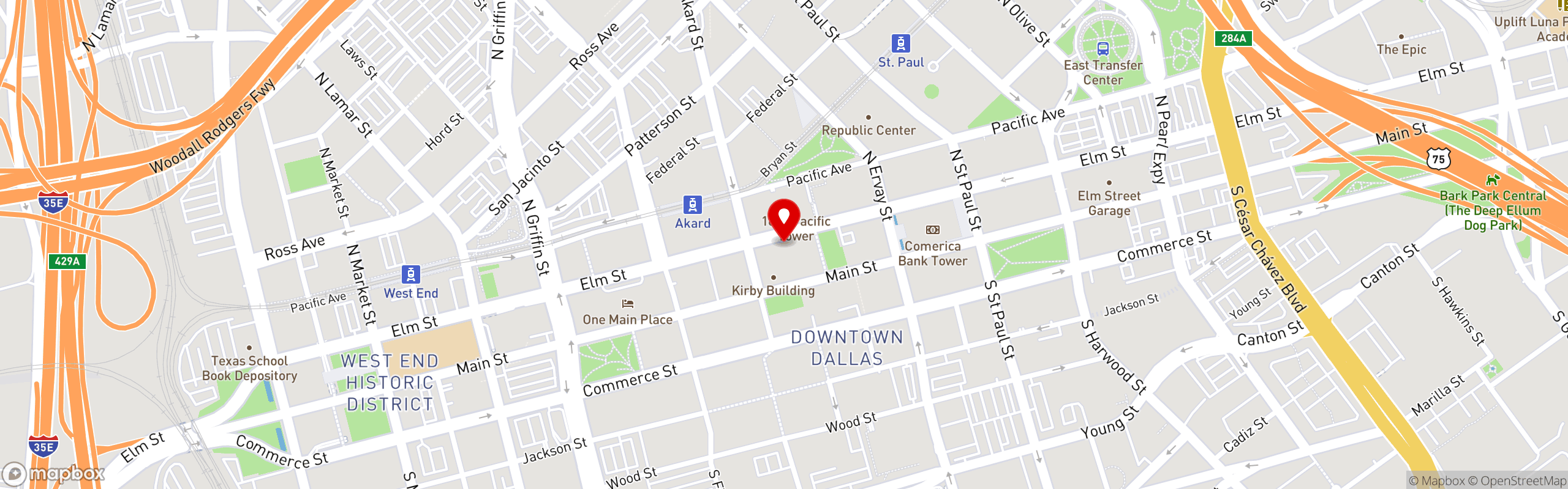 Street map pinning Beehive (Restaurant-Bar-Lounge) in Beehive