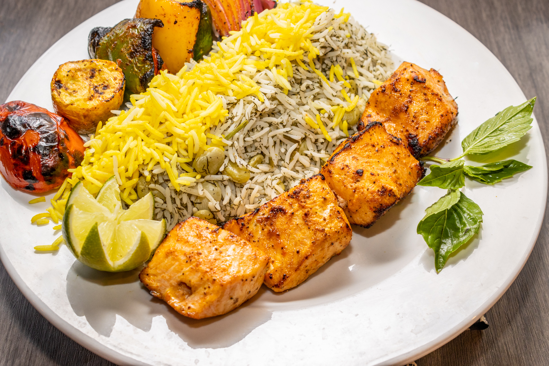 Rice Persian Chicken Koobideh Recipe Ground Chicken Persian