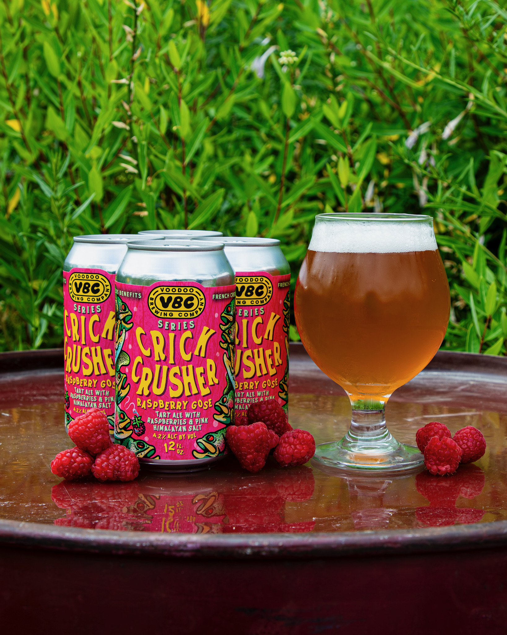 South Beach Strawberry Orange mimosa - Voodoo Brewing Co - Valrico