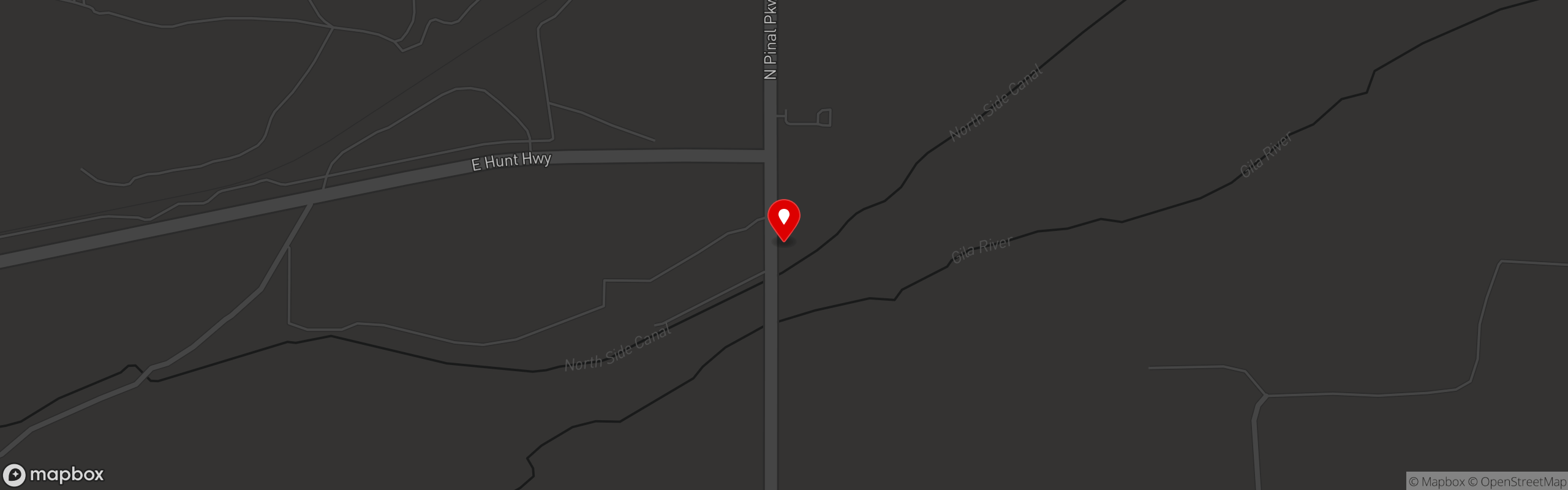 Street map pinning River Bottom Bar & Grill in River Bottom Bar & Grill