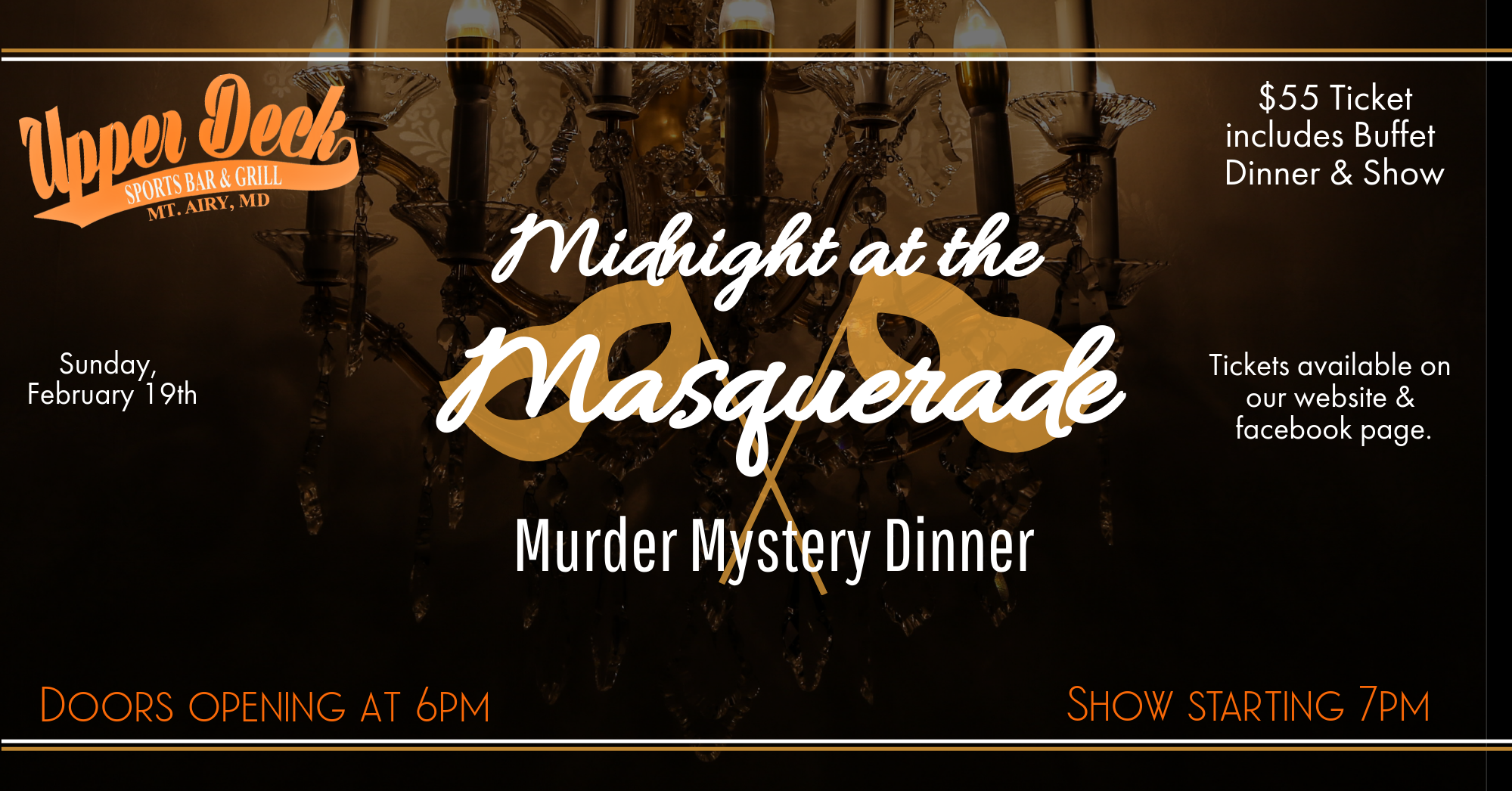 Murder Mystery Party - Port Deposit MD Tickets, Multiple Dates