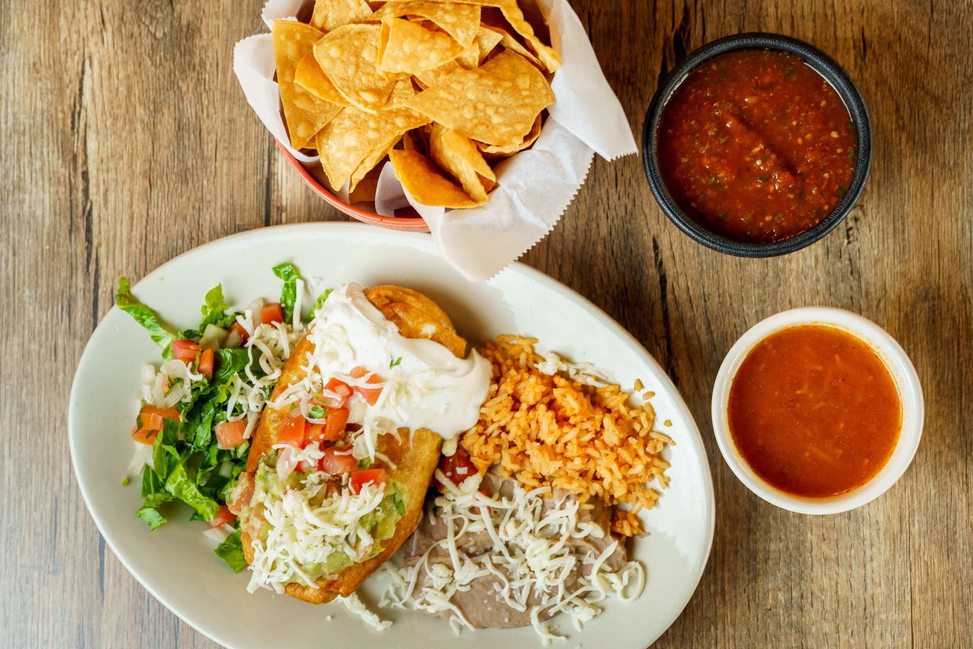 Molcajete Cielo Mar Y Tierra - Menu Dine In - Mi Corazon Mexican Restaurant