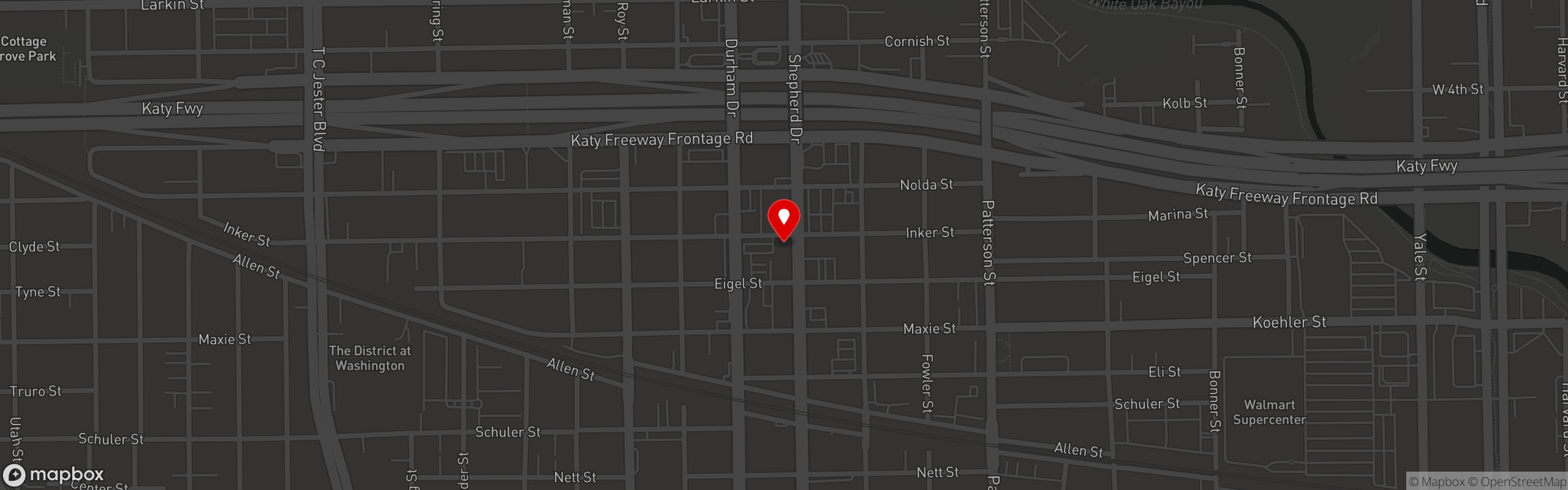Street map pinning Jax Grill in Jax Grill Shepherd