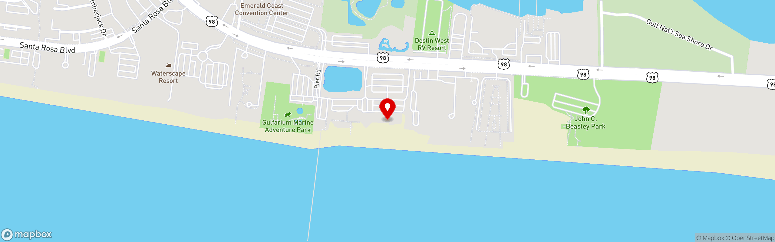 Street map pinning Rockin Tacos Grill & Tequila Bar in Rockin Tacos Grill & Tequila Bar