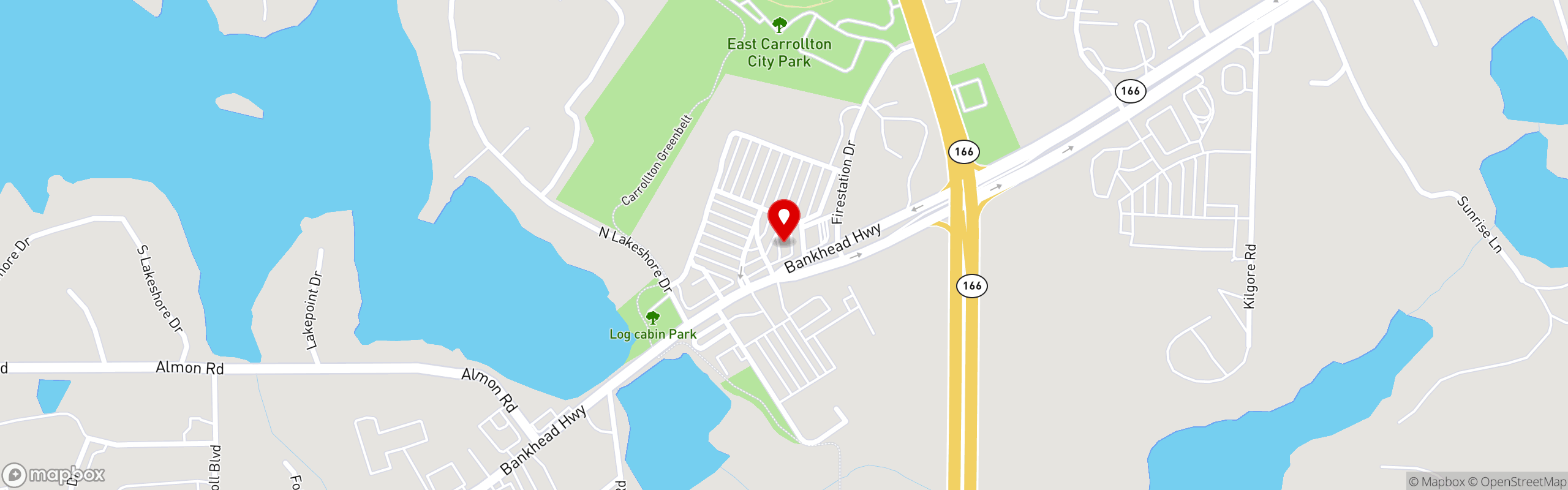 Street map pinning Hacienda San Antonio in Hacienda San Antonio