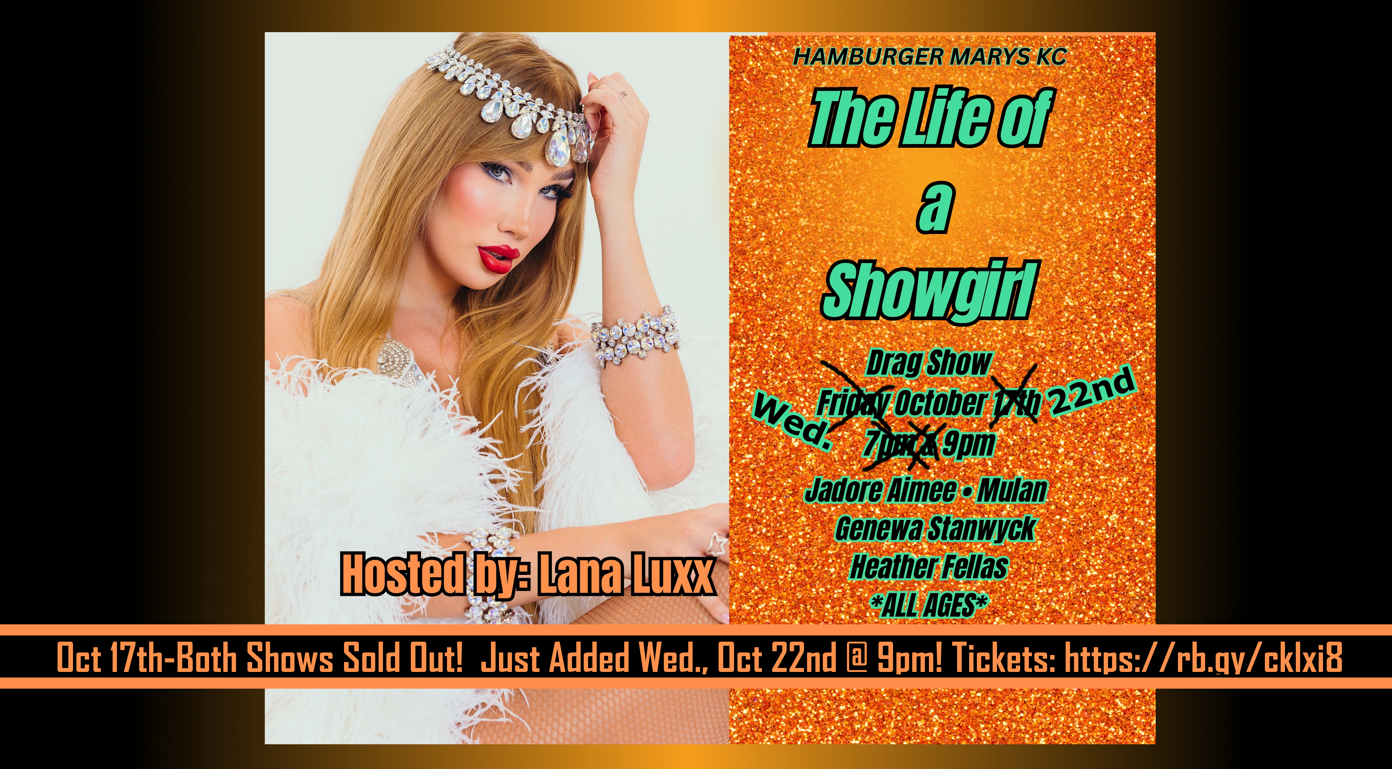 The Life of a Showgirl Drag Show - Hamburger Mary's