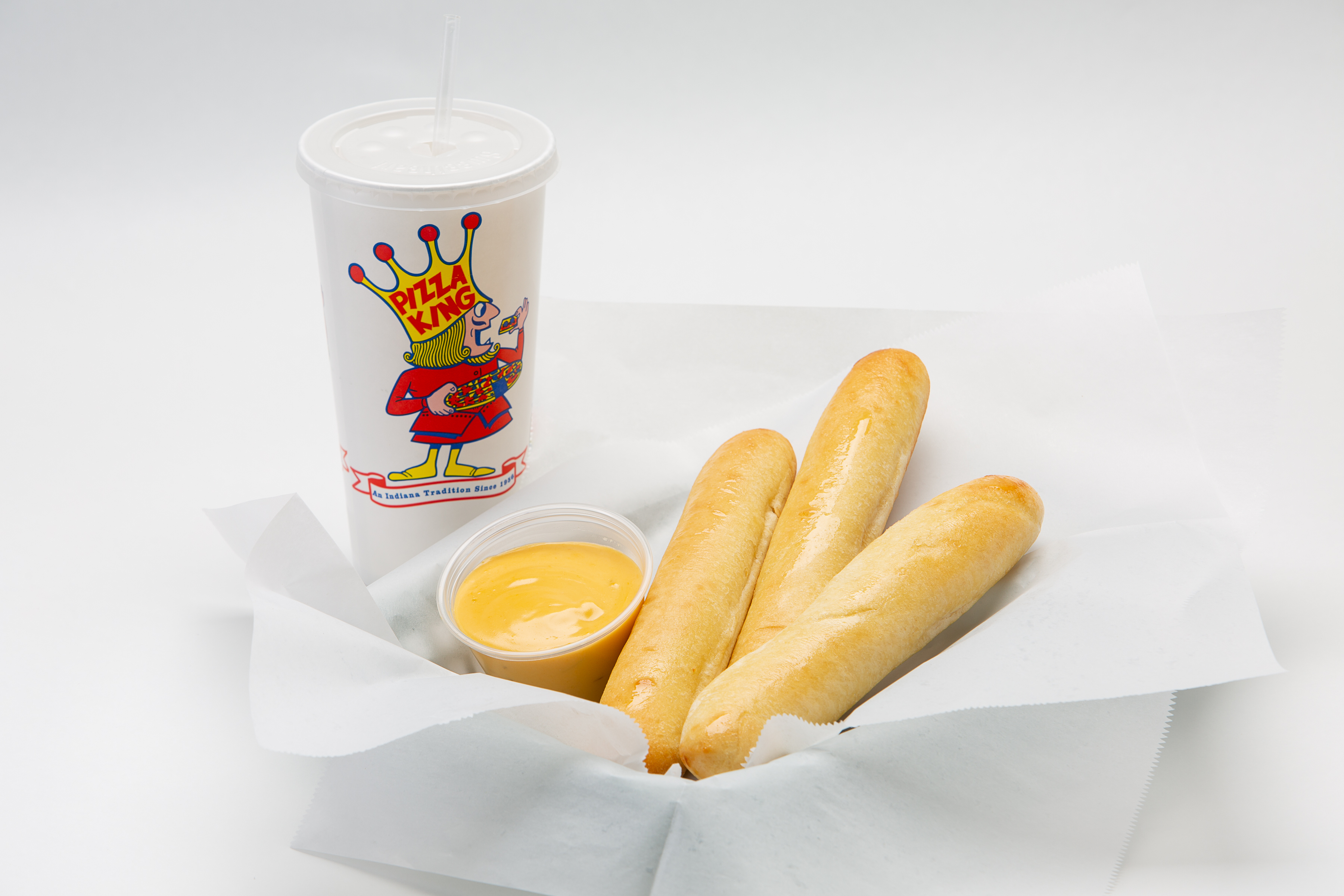 Breadsticks Pizza King Indiana's Favorite Pizza