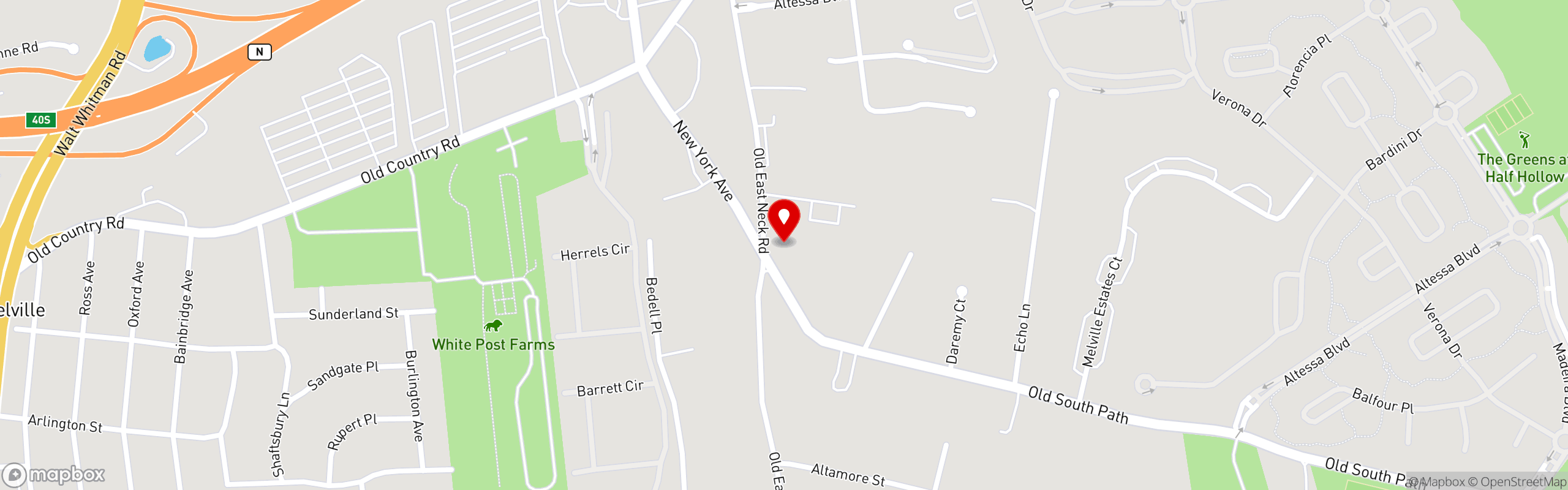 Street map pinning Gallo & Company, Inc. in Gallo & Company, Inc.