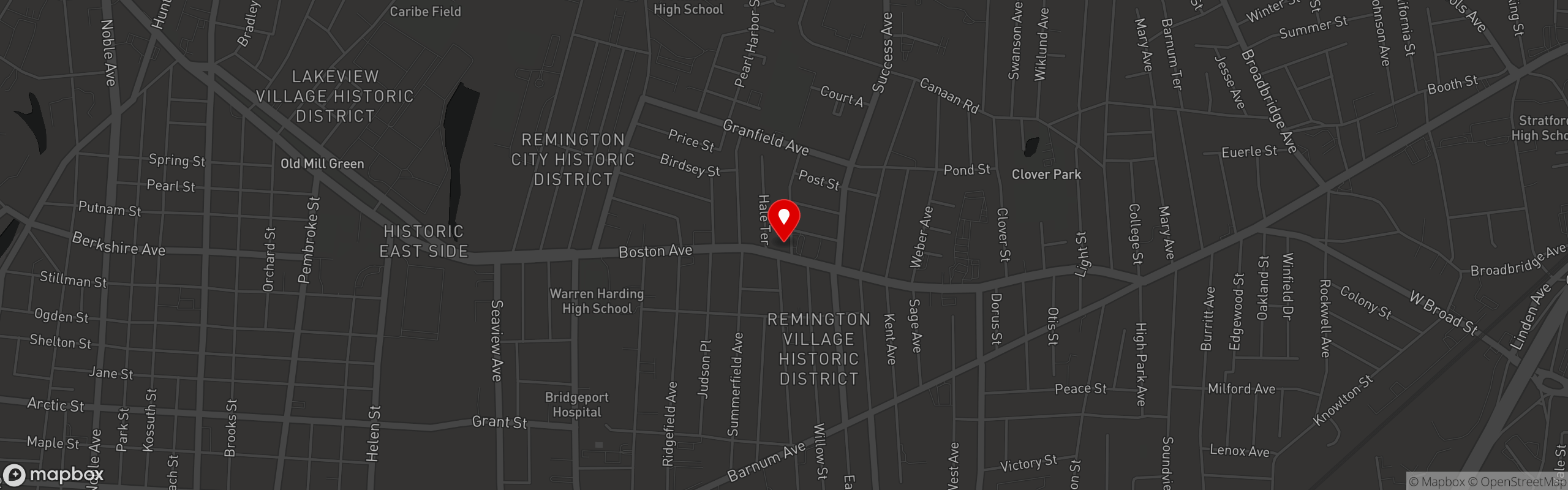Street map pinning Craves - Rise & Crave in Craves - Rise & Crave