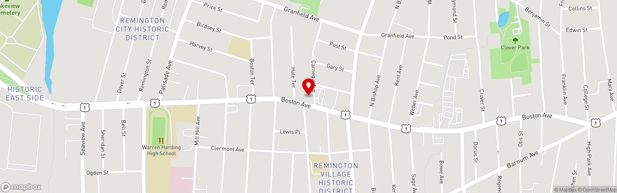 Street map pinning Craves - Rise & Crave in Craves - Rise & Crave
