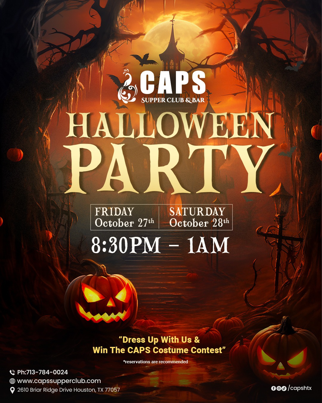 HALLOWEEN CLUB/BAR FLYER Template