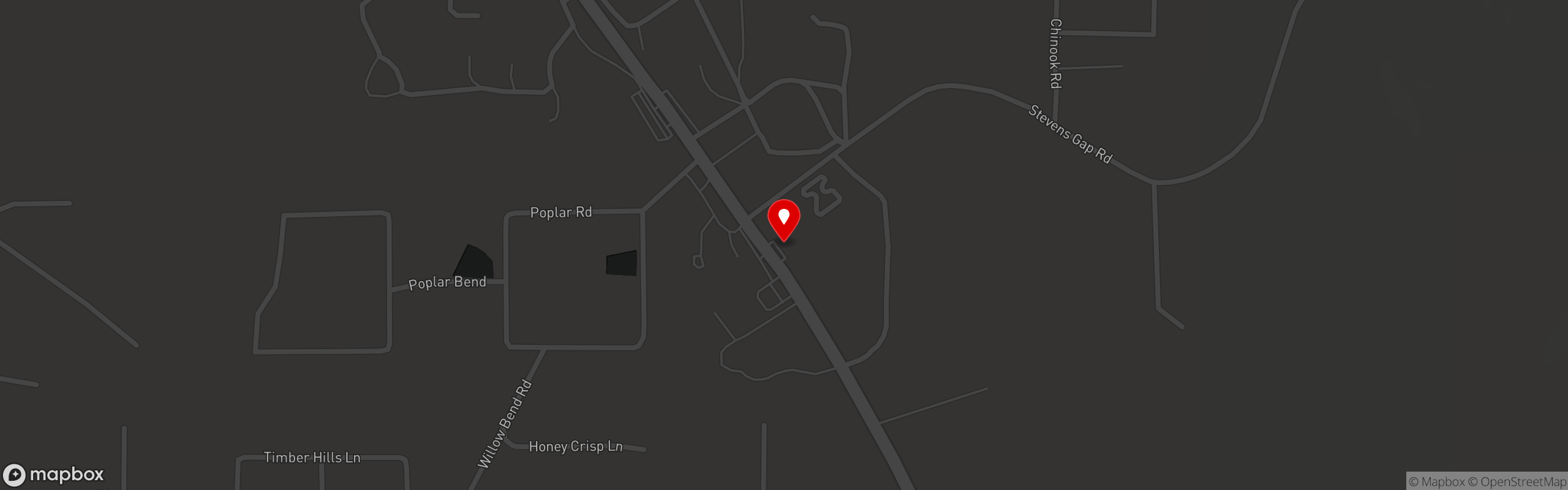 Street map pinning Abendigo's Grill & Patio in Abendigo's Grill & Patio - Oklahoma