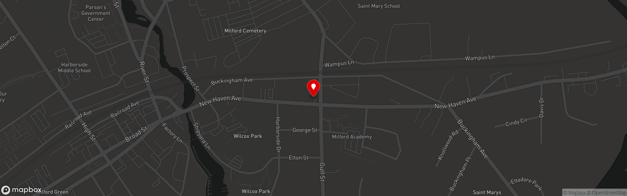 Street map pinning Bobette's in Bobette's