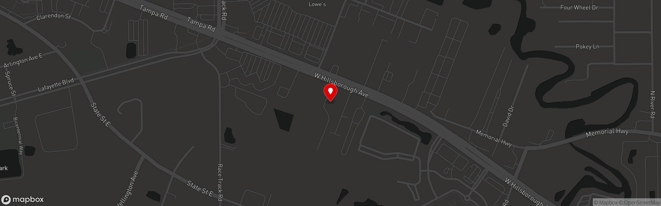 Street map pinning Fat Beet Farm Kitchen and Bakery in Fat Beet Farm Kitchen and Bakery