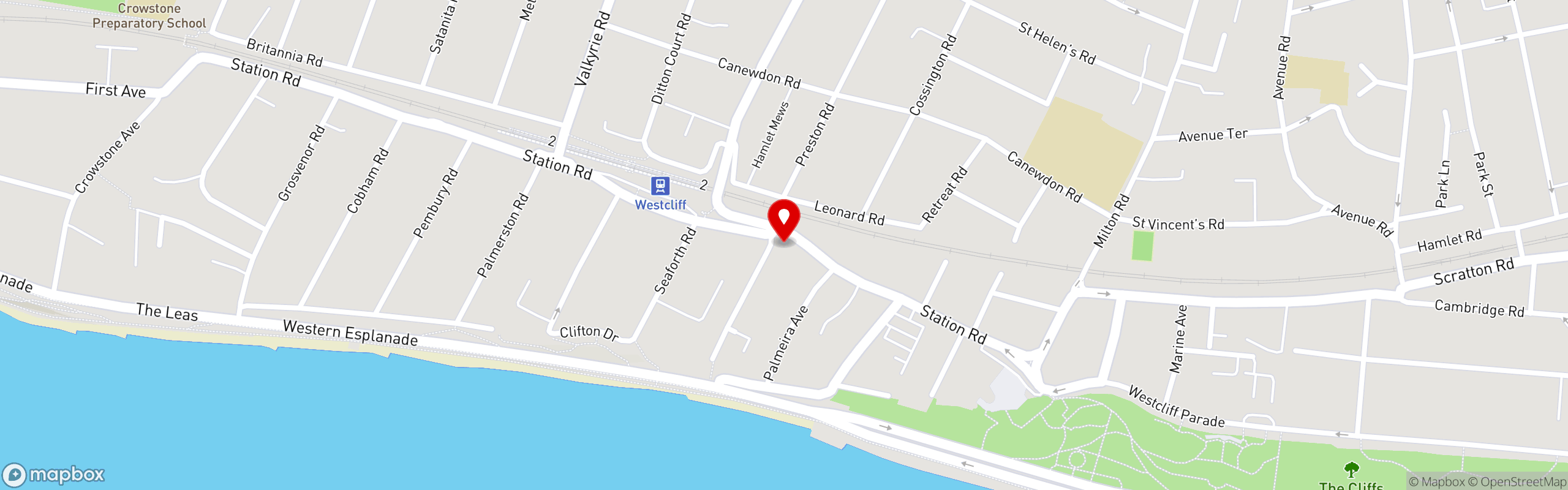 Street map pinning Akropolis Restaurant in Akropolis Restaurant
