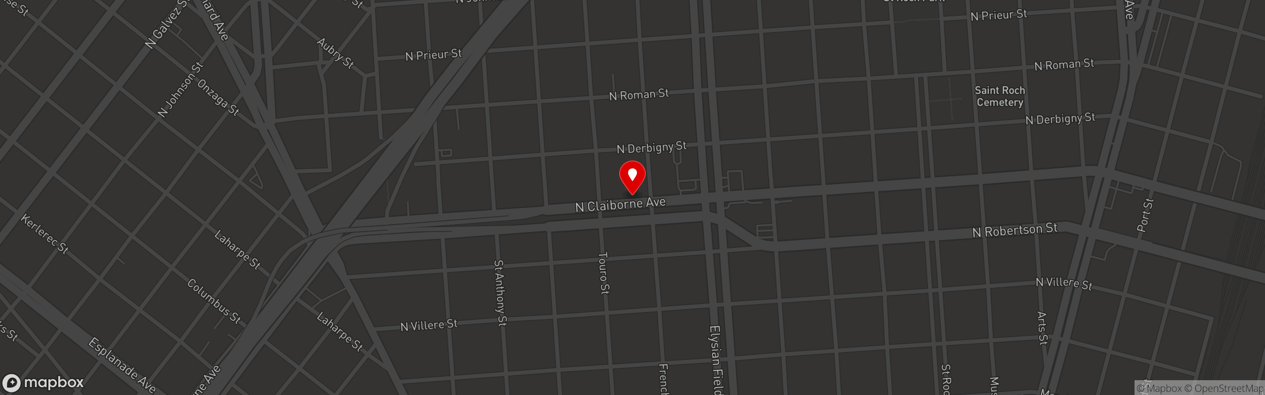 Street map pinning Bayo Social in Bayo Social