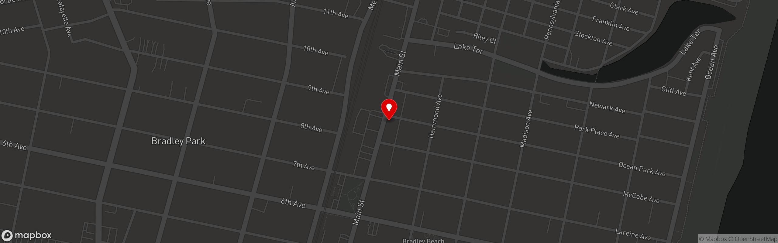 Street map pinning Skratch Kitchen in Skratch Kitchen