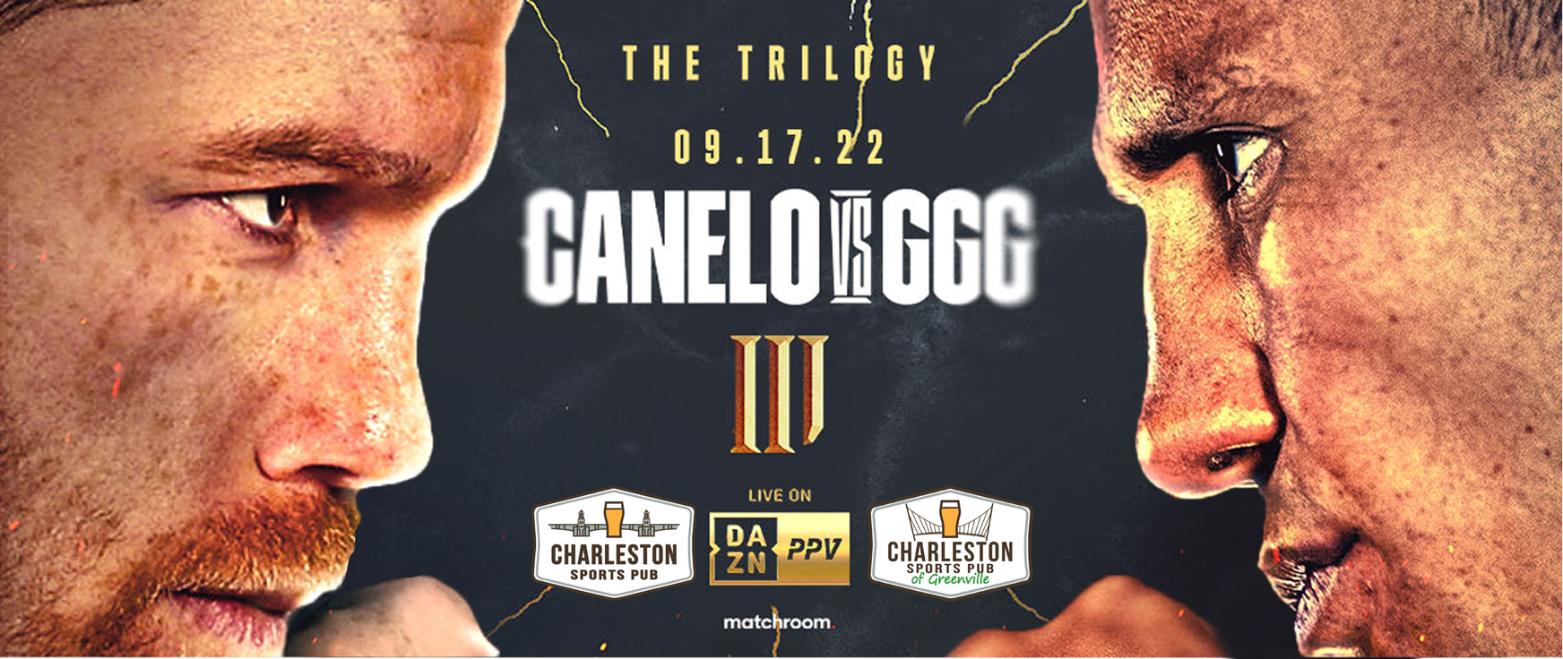 Canelo vs GGG III Watch Party - Charleston Sports Pub