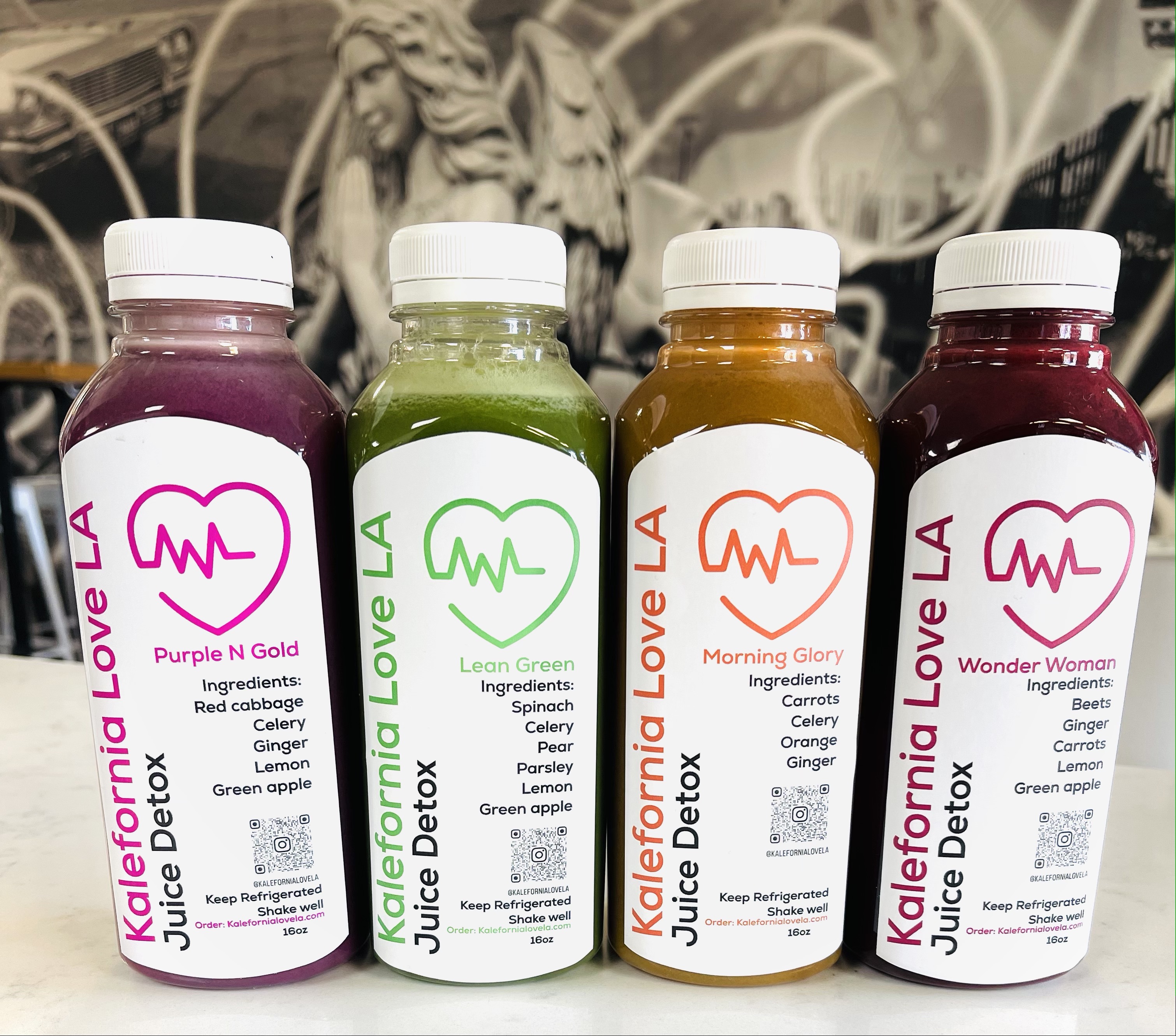 Juice Detox Packages - Order Online - Kalefornia Love - Health
