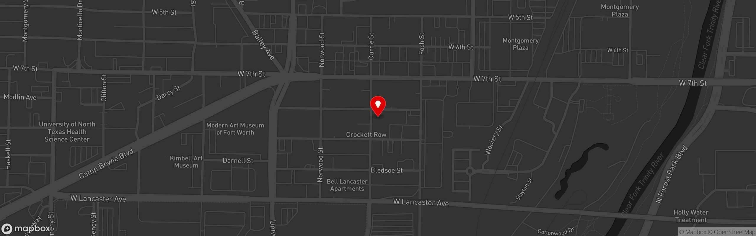 Street map pinning The Henry McCarty Irish Pub in The Henry McCarty Irish Pub