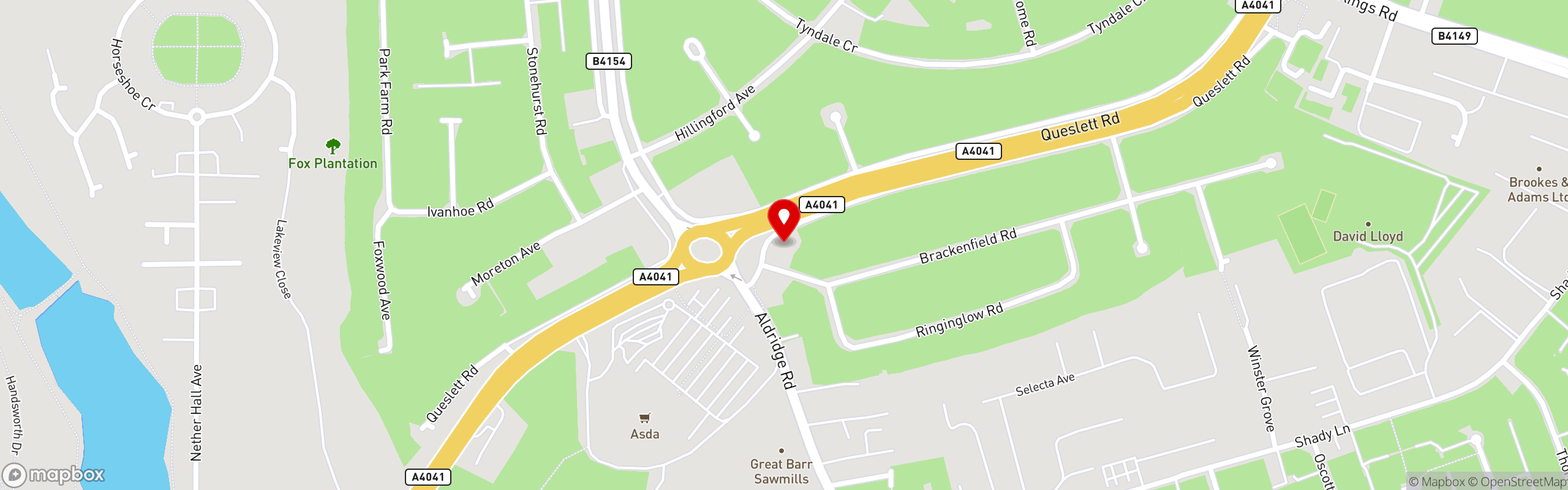 Street map showing the location of Sea King Fish Bar in Sea King Fish Bar